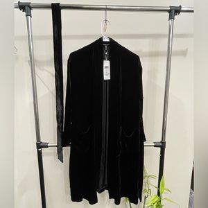 Eileen Fisher High Collar Jacket with Belt